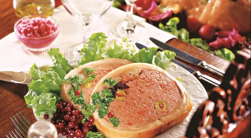 Рецепт фаршированного молочного поросенка