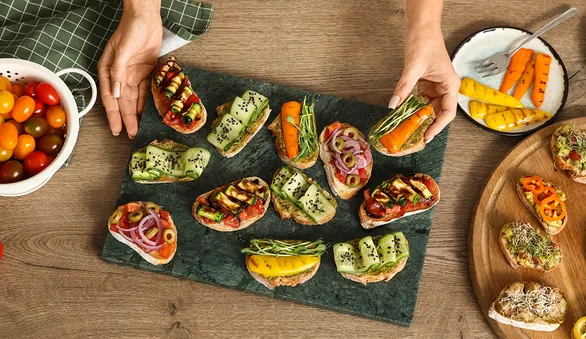 Постные бутерброды: 10 вкусных рецептов для сытного перекуса