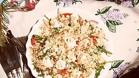 Рецепты с сырами, алкоголем и креветками