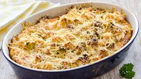 Рецепты с мукой, твёрдыми сырами и цветной капустой