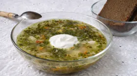 Щи со щавелем