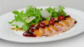 Рецепты с вишней и птицей