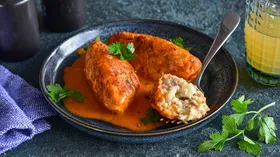 Голубцы ленивые с овощами