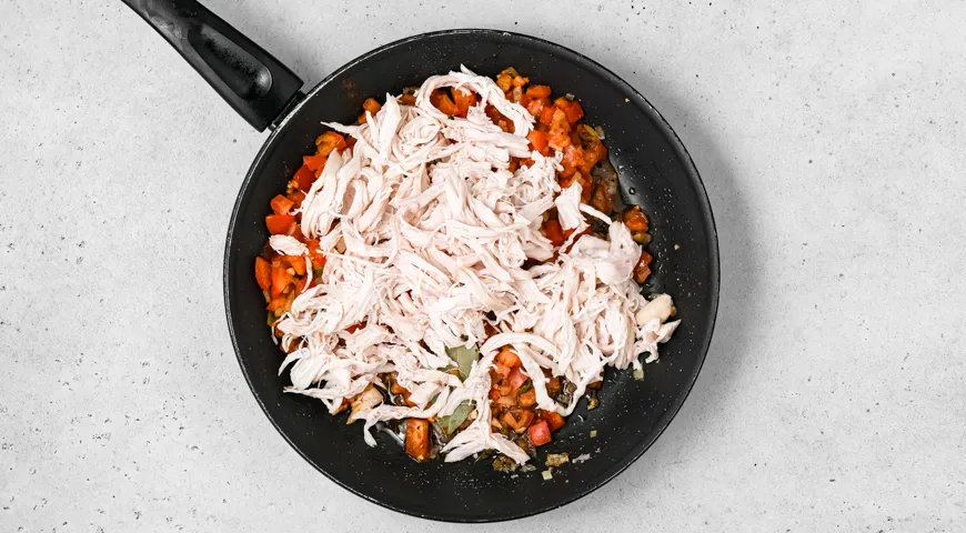 Чимичанга из курицы