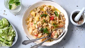 Рагу с морепродуктами