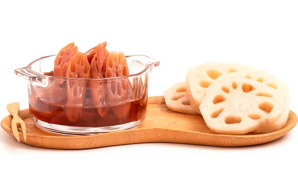 Лотос, корневище и семена