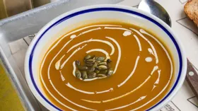 Тыквенный крем-суп 