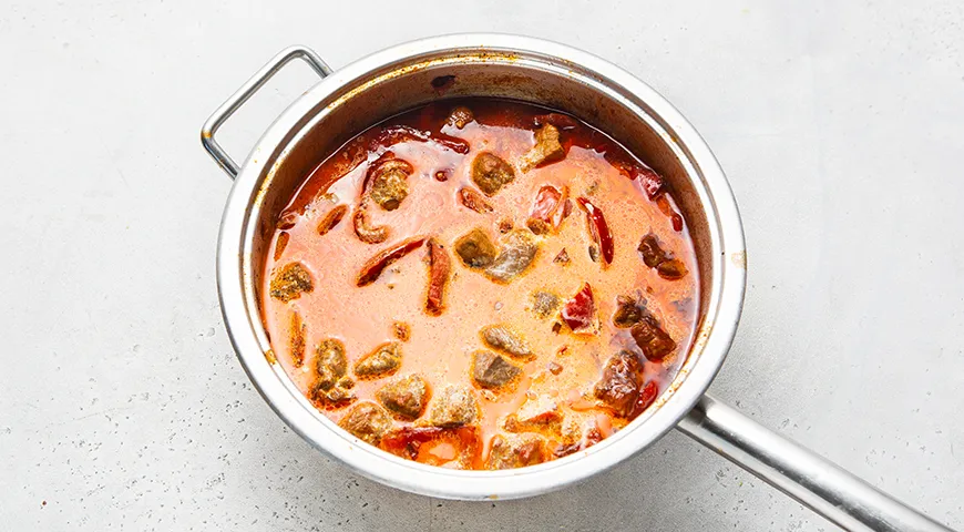 Паприкаш из свинины