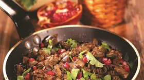 Рецепты с кинзой, гранатом и хмели-сунели