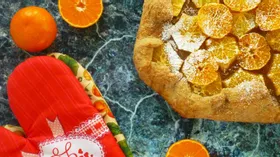 Ореховый пирог с апельсинами