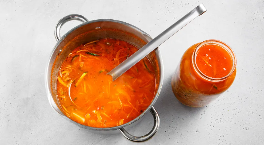 Рассольник из свежих огурцов с перловкой