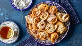 Зангаза, узбекский хворост цветок