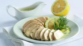 Куриное филе с лимонным соусом
