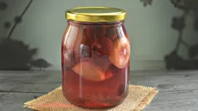 Компот из абрикосов и черешни на зиму