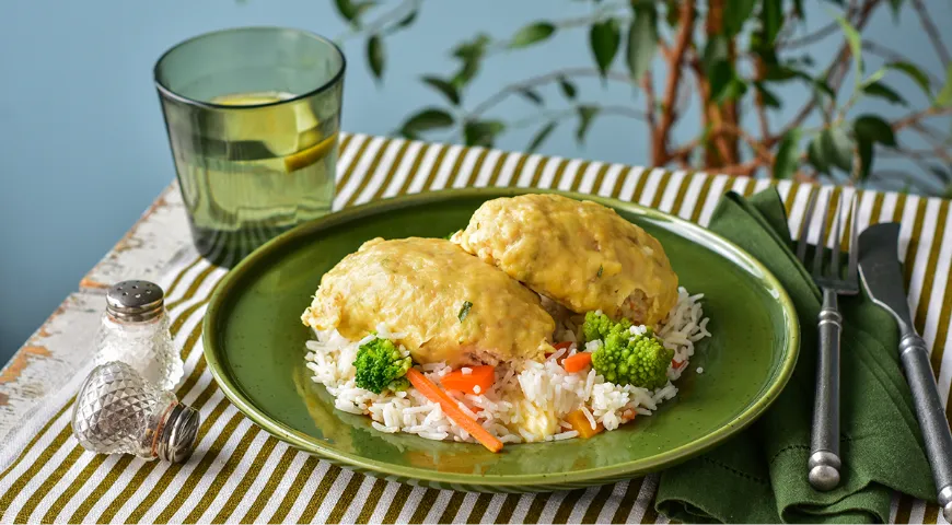 Рыбные котлеты на пару