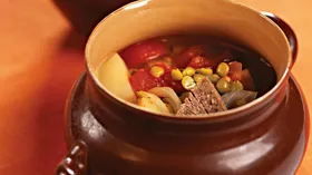Рецепты с фруктами, томатами и бараниной
