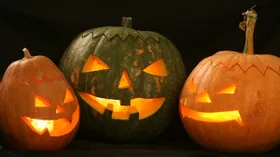 Хэллоуин своими руками: Джек-фонарь из тыквы                                                               