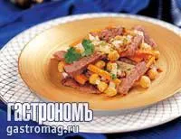 Рецепты с горохом, морковью и бобами