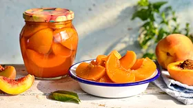 Рецепты с персиком и ванилью