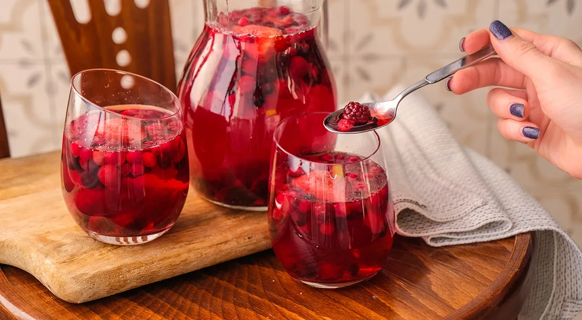 Рецепт компота из ассорти замороженных ягод