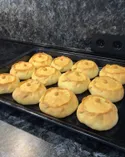 Курники (вак-бэлиш) с мясом и картофелем на быстром тесте