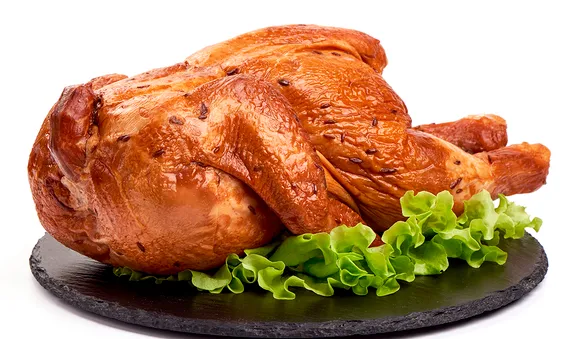 Курица копченая