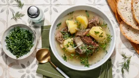 Бурятский суп бухлер