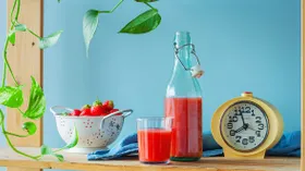 Рецепты с соком и клубникой