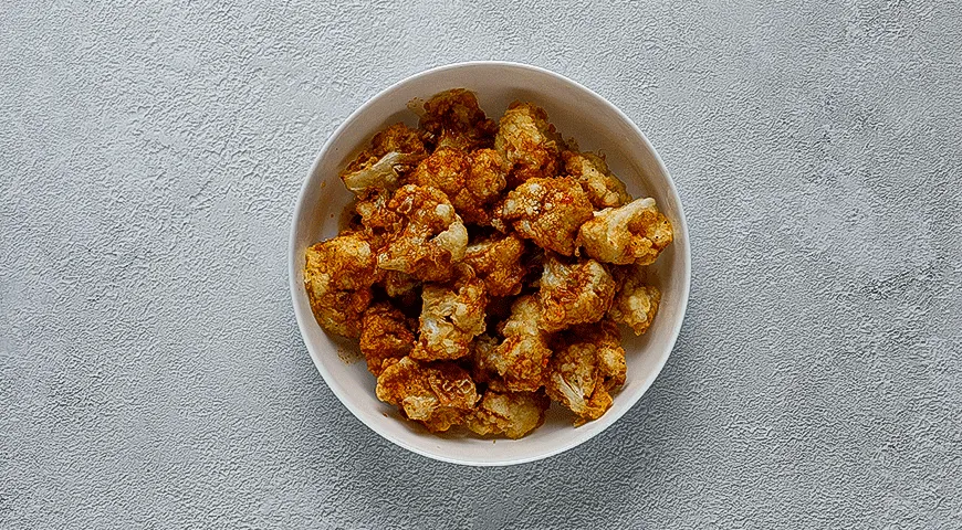 Острая цветная капуста по-корейски