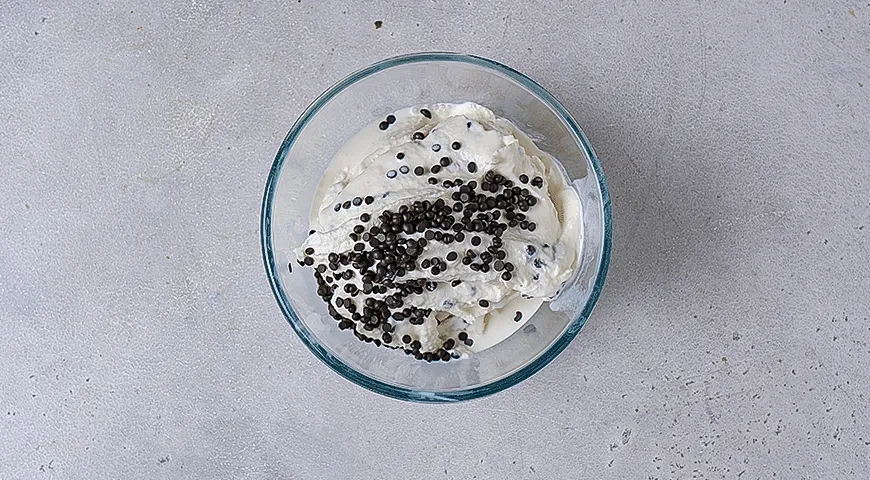 Пасхальный торт-мороженое