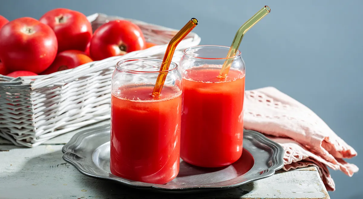 Рецепт томатного сока без сахара