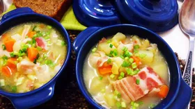 Рецепты со сливочным маслом, луком пореем и тимьяном