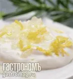 Крем из маскарпоне с лимонными кристаллами