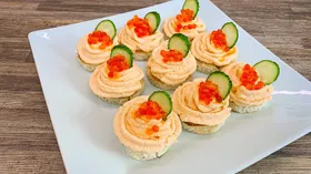 Простые рецепты с сыром творожным и огурцом