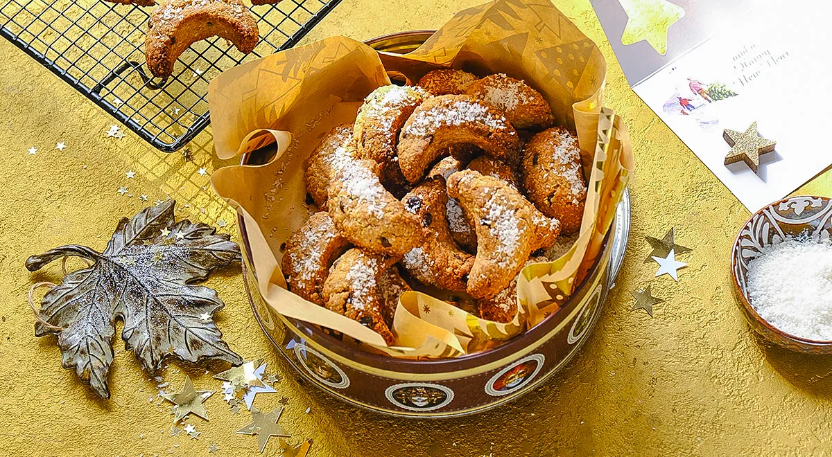 Гречнево-ореховые полумесяцы