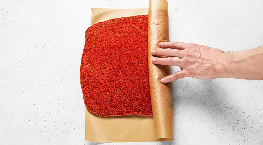 Рулет «Красный бархат»