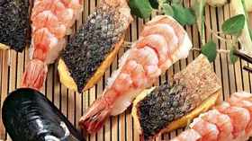Нигири-суши с креветками