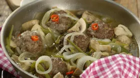 Рецепты с мясом, соей и сладким перцем