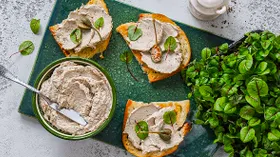 Паштет из сайры с хреном