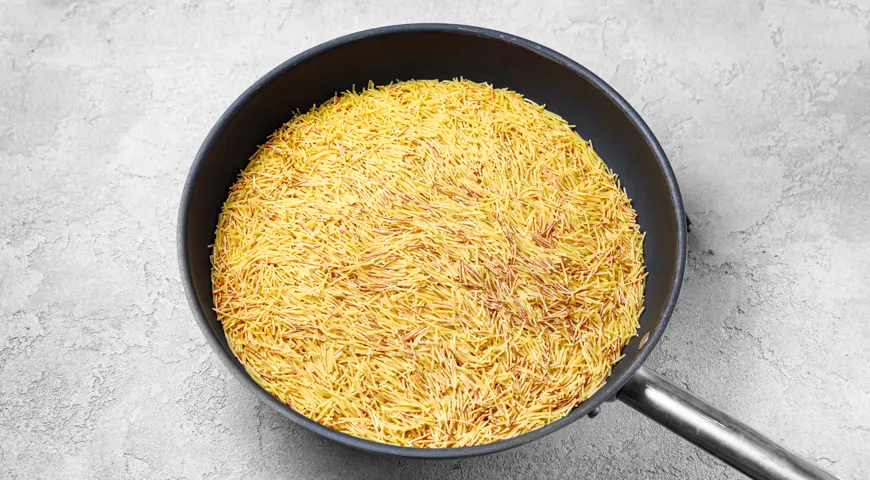 «Плов» из вермишели