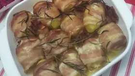 Картофель в беконе