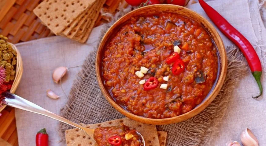 Дал с чечевицей и овощами