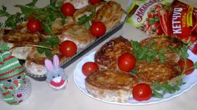 Рецепты с сырами, курятиной и лавашем