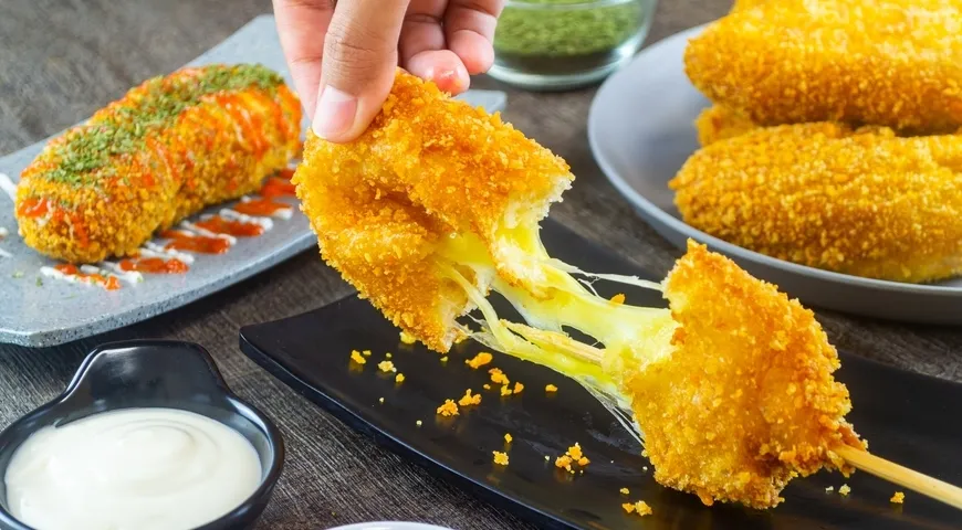 Корн-доги с сыром