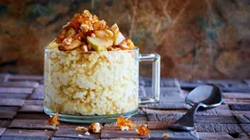 Рецепты с молочной продукцией, фруктами и грецким орехом