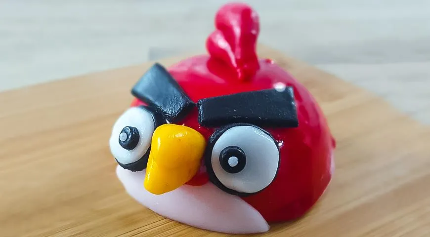 Мусс Angry Birds с малиновым желе