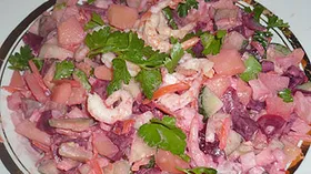 Рецепты с морковью, морепродуктами и огурцом