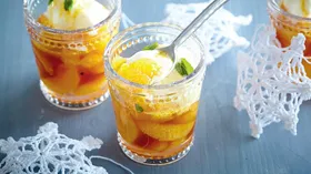 Рецепты с алкоголем, фруктами и бадьяном