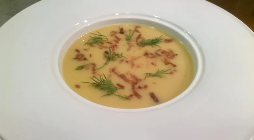 Суп-пюре из персидской чечевицы 