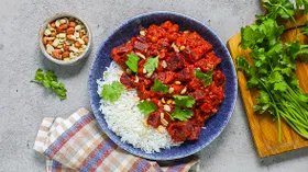Карри из моркови и свеклы